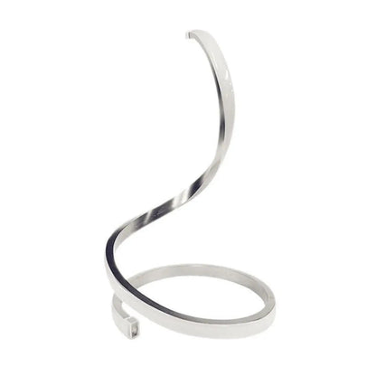 Spiral LED Table Lamp Modern Minimalist with Warm Ambient Light