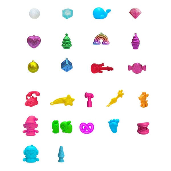 Squishy Fidget Advent Calendar with 24 Daily Surprises