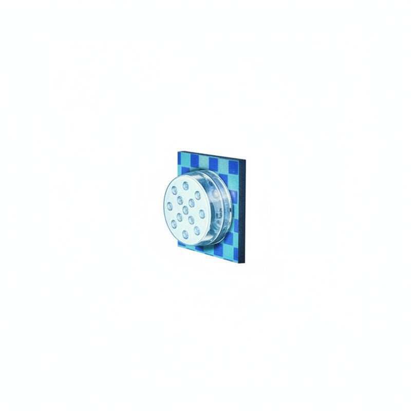 Submersible LED Pool Light with Remote Control, Magnet and Suction Cup, 13 LEDs RGB