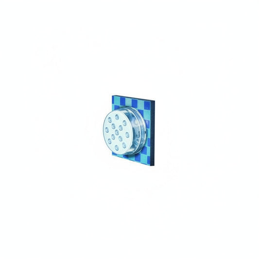 Submersible LED Pool Light with Remote Control, Magnet and Suction Cup, 13 LEDs RGB