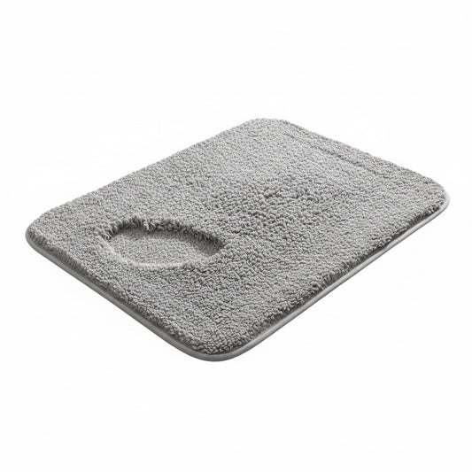 Thick Plush Bath Mat with Anti-Slip Bottom for Bathroom and Shower