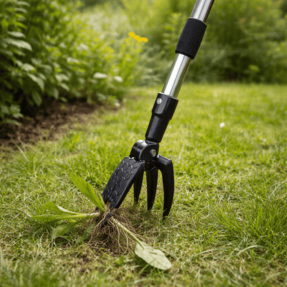 Upright Weed Remover with Root Claws