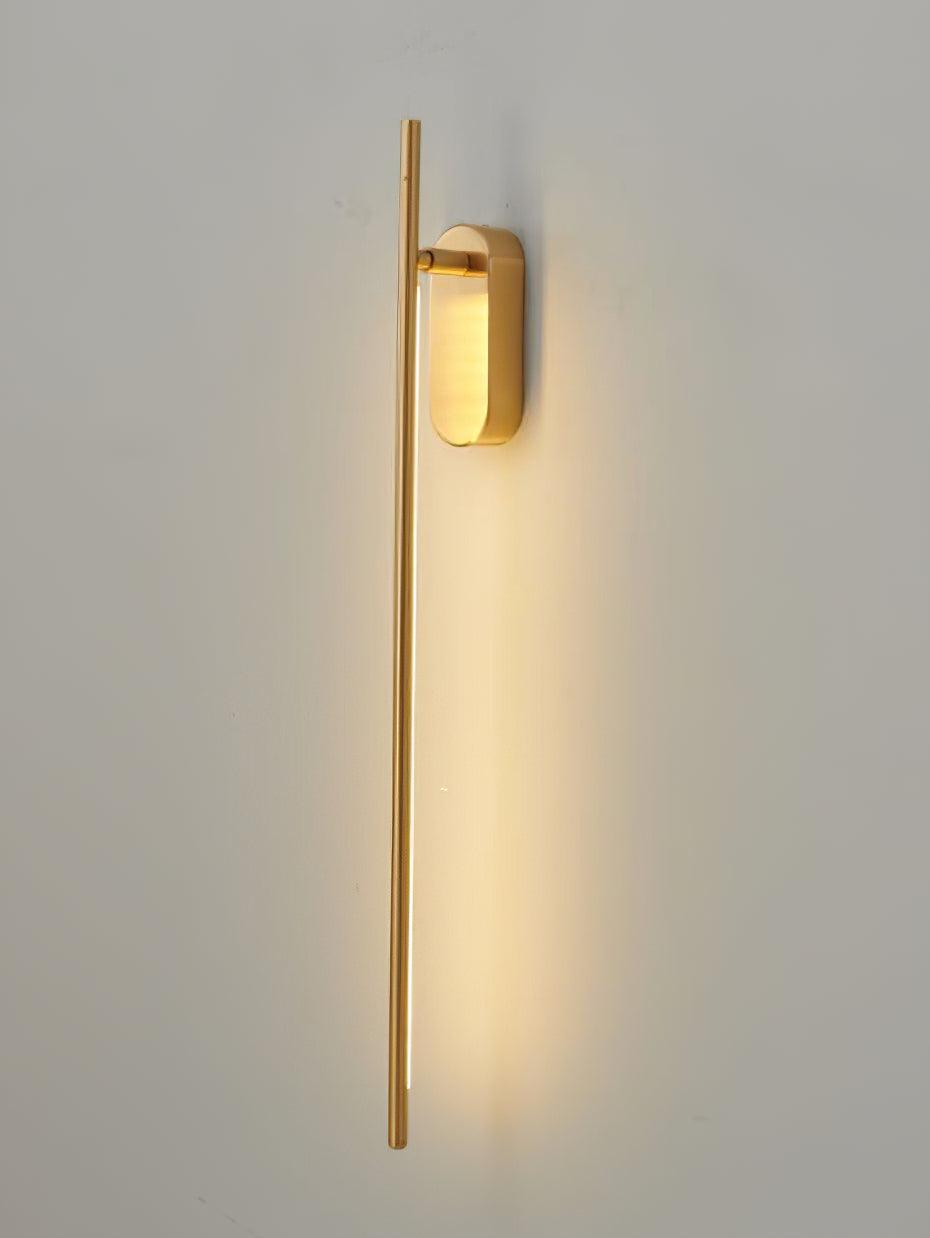 Wall Lamp Minimalist LED Stick Sconce with Integrated Light