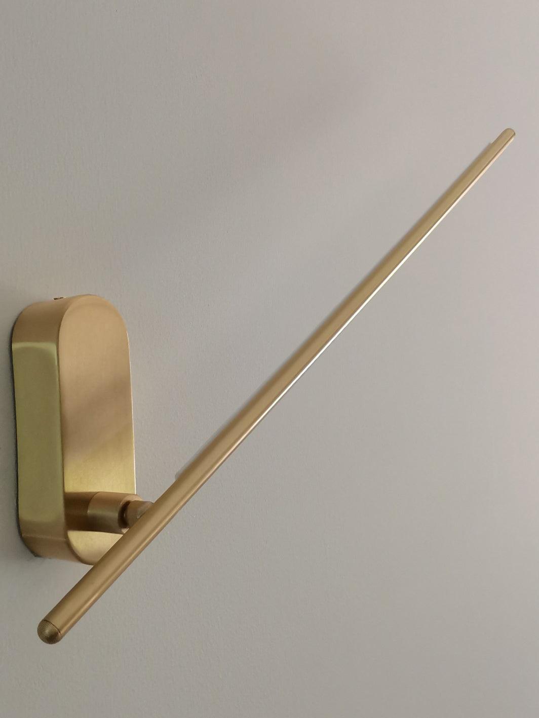 Wall Lamp Minimalist LED Stick Sconce with Integrated Light