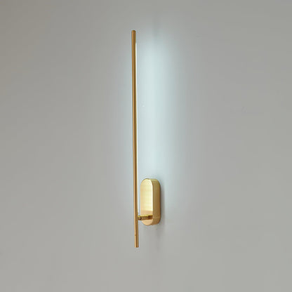 Wall Lamp Minimalist LED Stick Sconce with Integrated Light