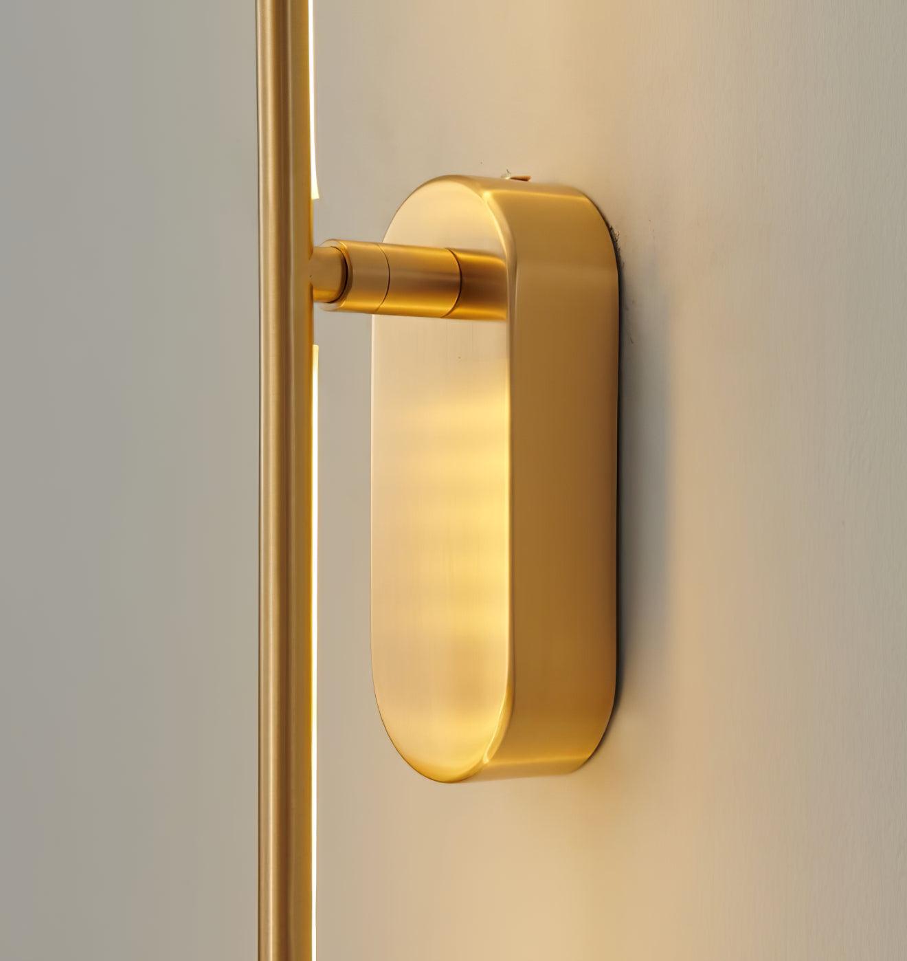 Wall Lamp Minimalist LED Stick Sconce with Integrated Light