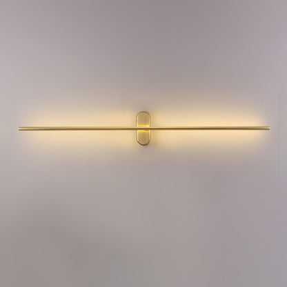 Wall Lamp Minimalist LED Stick Sconce with Integrated Light