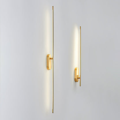 Wall Lamp Minimalist LED Stick Sconce with Integrated Light
