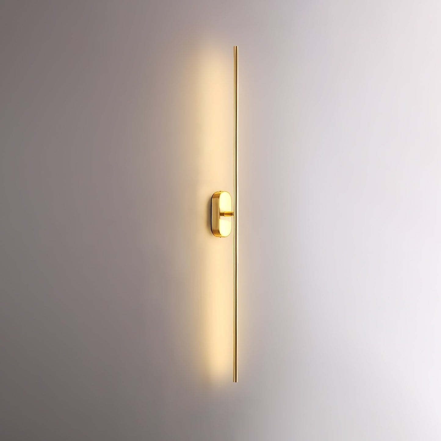 Wall Lamp Minimalist LED Stick Sconce with Integrated Light