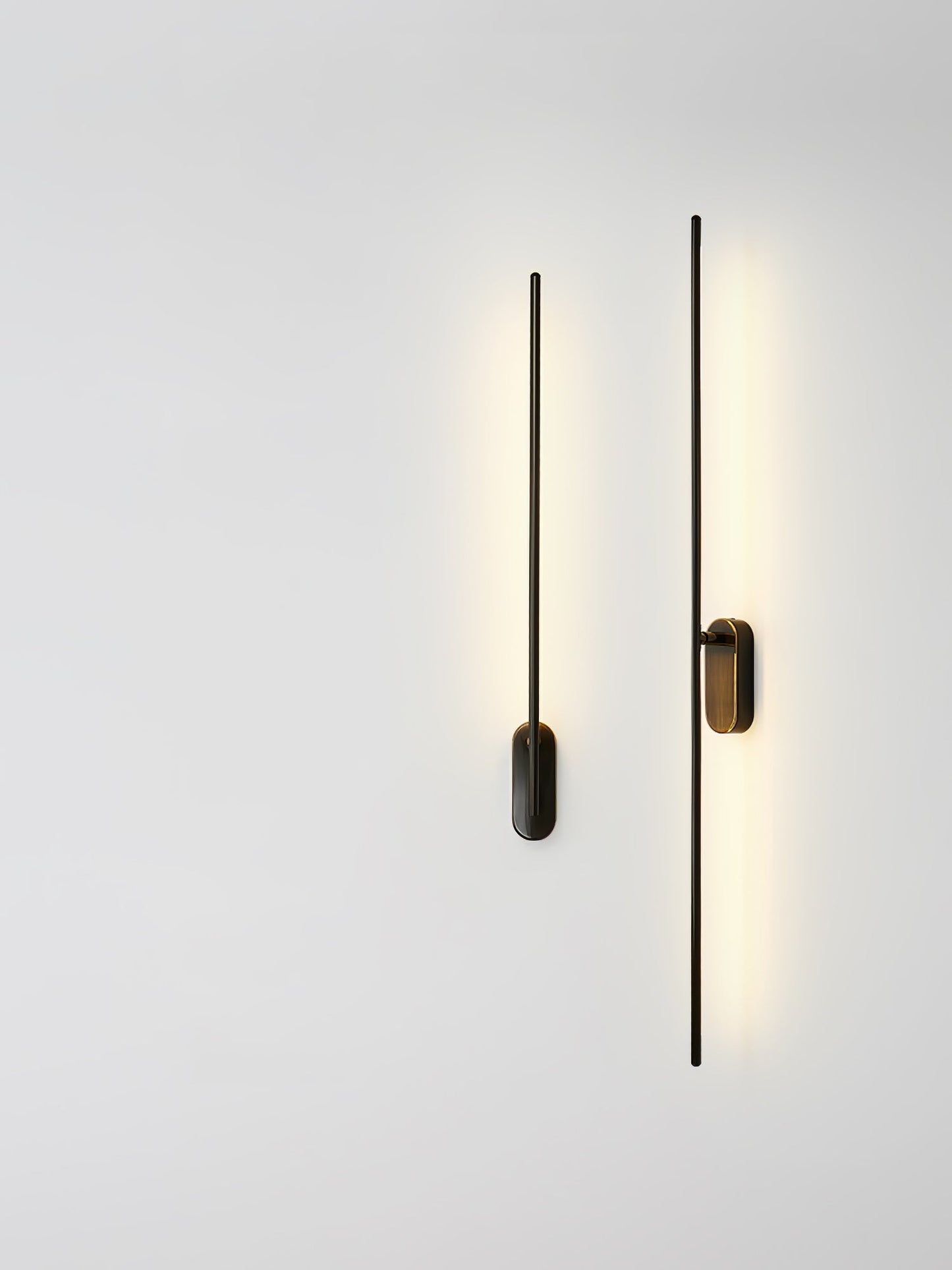 Wall Lamp Minimalist LED Stick Sconce with Integrated Light