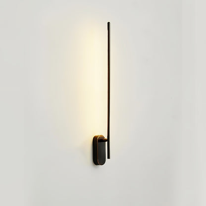Wall Lamp Minimalist LED Stick Sconce with Integrated Light