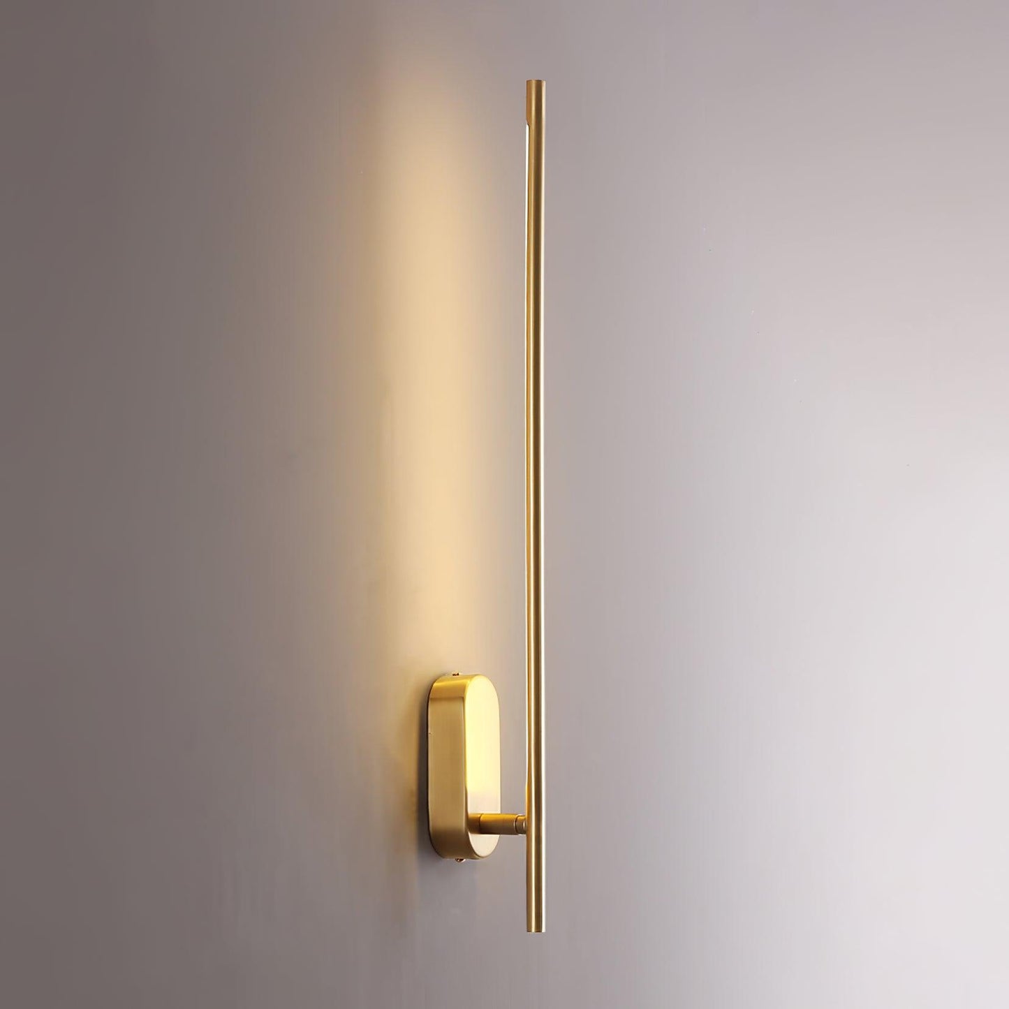 Wall Lamp Minimalist LED Stick Sconce with Integrated Light