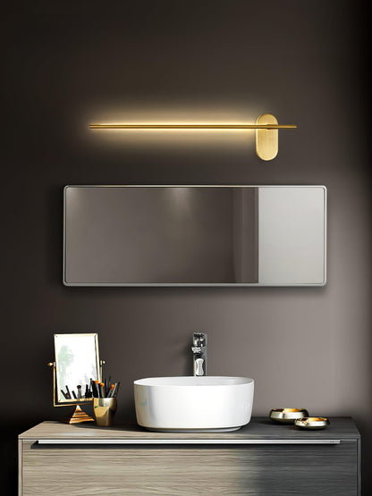 Wall Lamp Minimalist LED Stick Sconce with Integrated Light