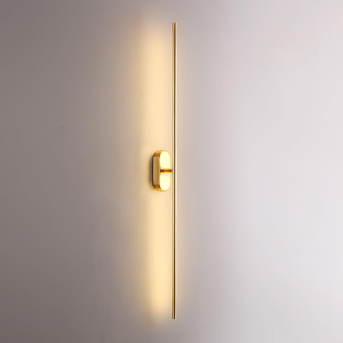 Wall Lamp Minimalist LED Stick Sconce with Integrated Light