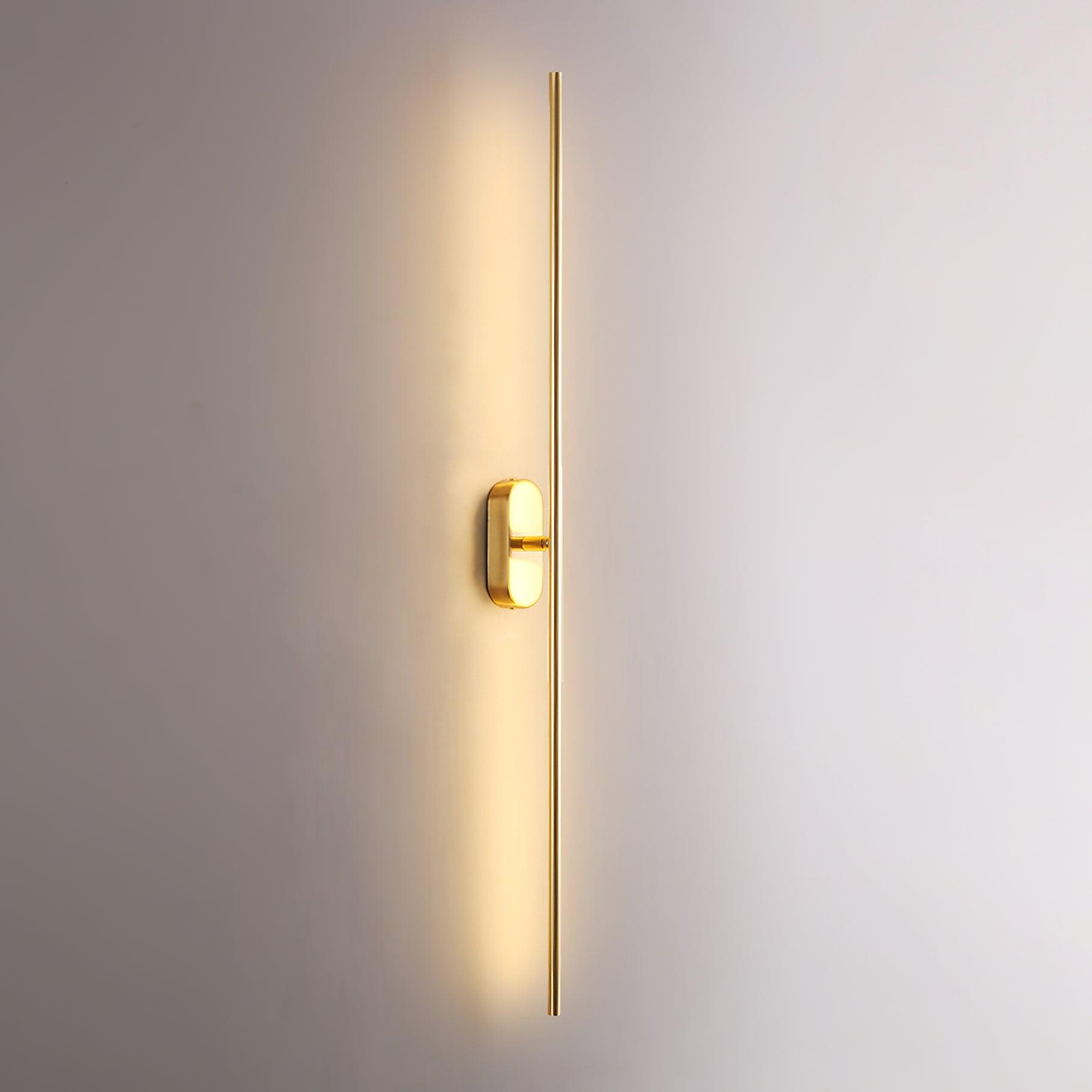 Wall Lamp Minimalist LED Stick Sconce with Integrated Light