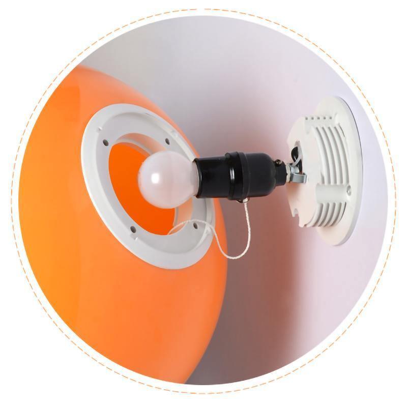 Wall Lamp Modern Balloon Shape with Pull Switch for Kids Room and Living Room