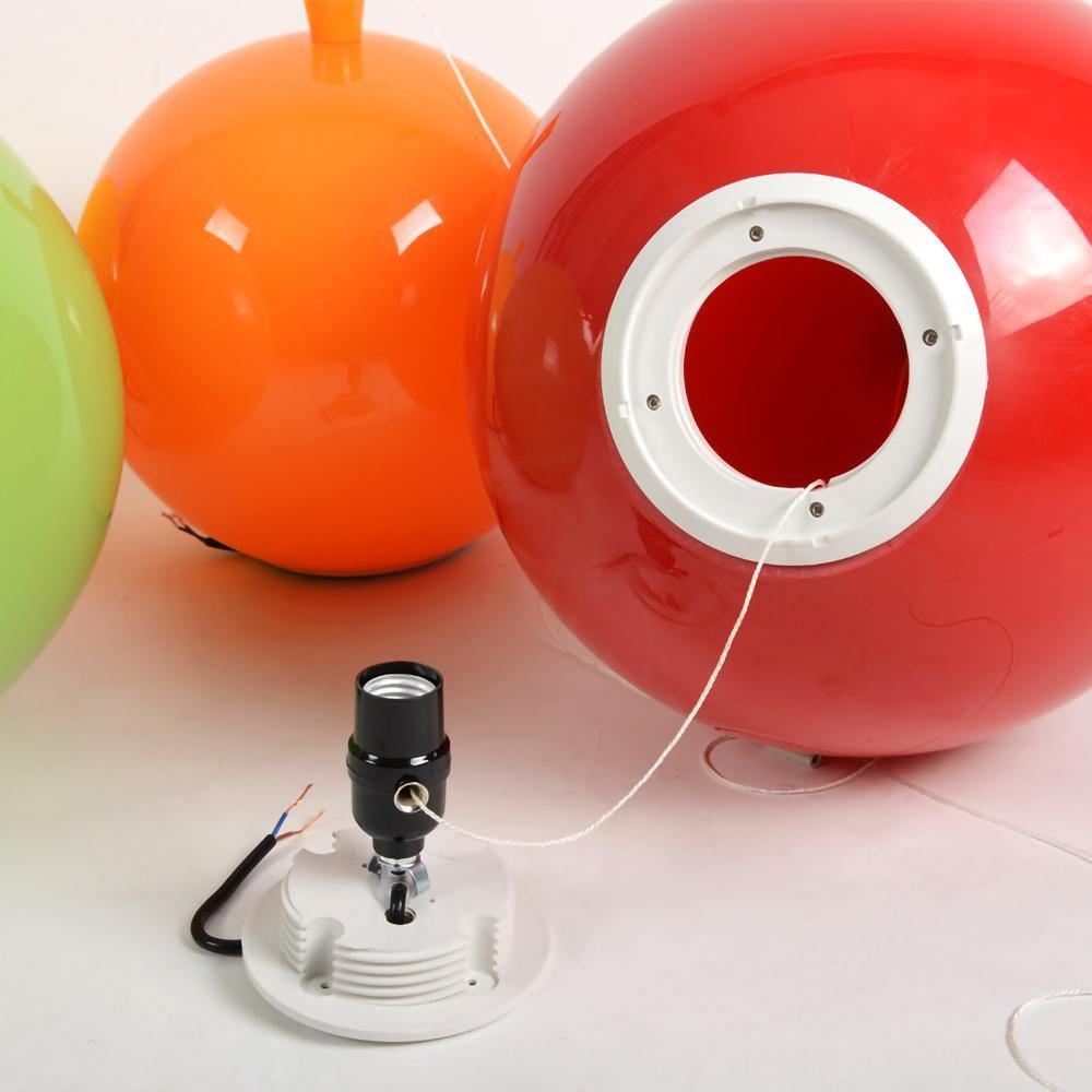 Wall Lamp Modern Balloon Shape with Pull Switch for Kids Room and Living Room