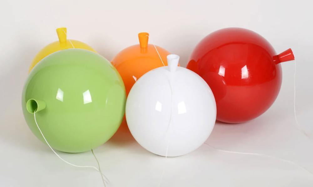 Wall Lamp Modern Balloon Shape with Pull Switch for Kids Room and Living Room