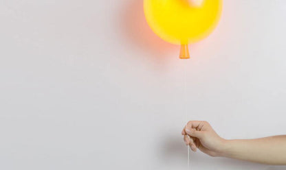 Wall Lamp Modern Balloon Shape with Pull Switch for Kids Room and Living Room