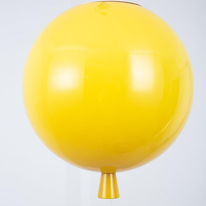 Wall Lamp Modern Balloon Shape with Pull Switch for Kids Room and Living Room
