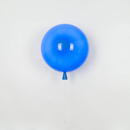 Wall Lamp Modern Balloon Shape with Pull Switch for Kids Room and Living Room