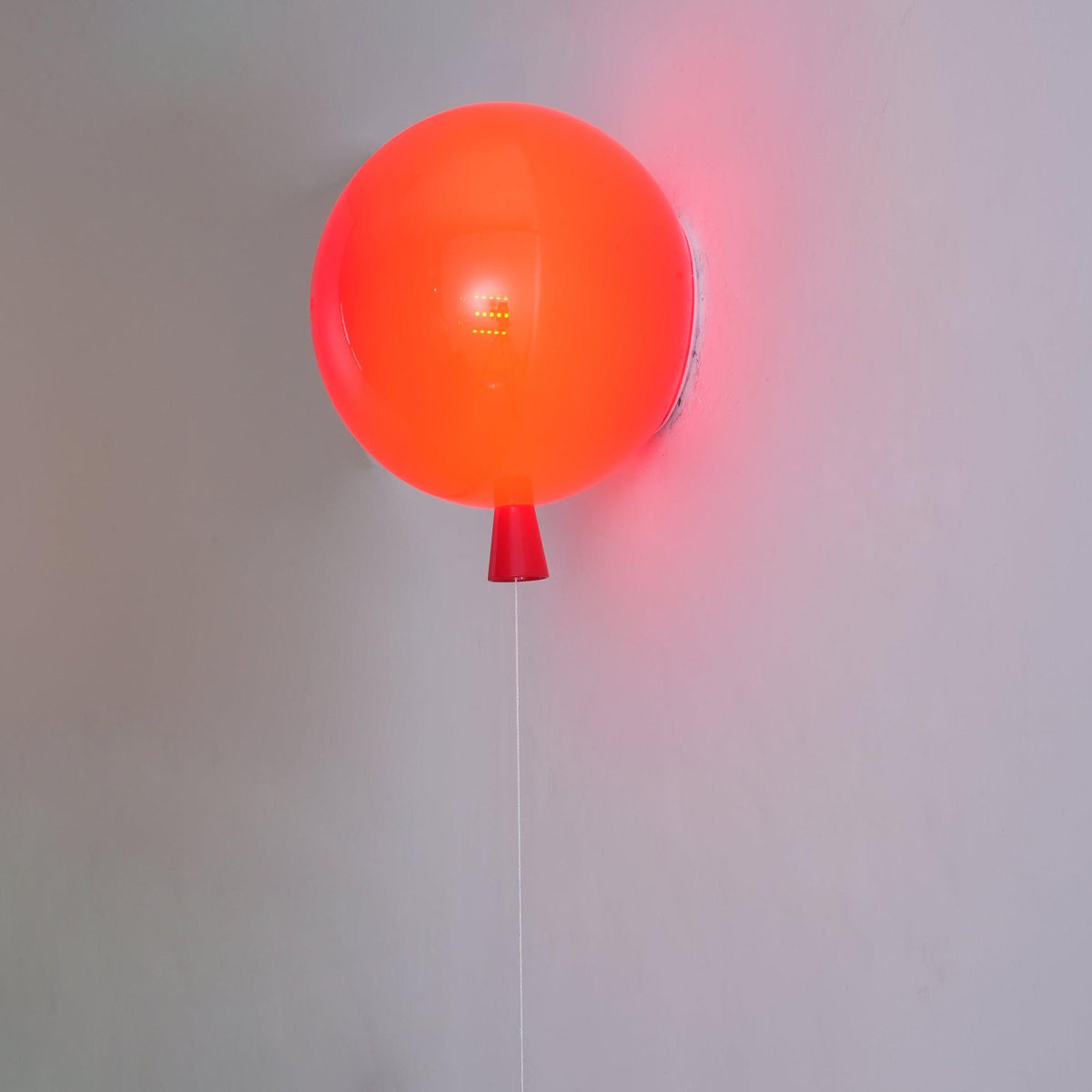 Wall Lamp Modern Balloon Shape with Pull Switch for Kids Room and Living Room