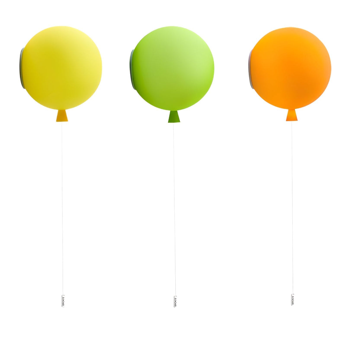 Wall Lamp Modern Balloon Shape with Pull Switch for Kids Room and Living Room