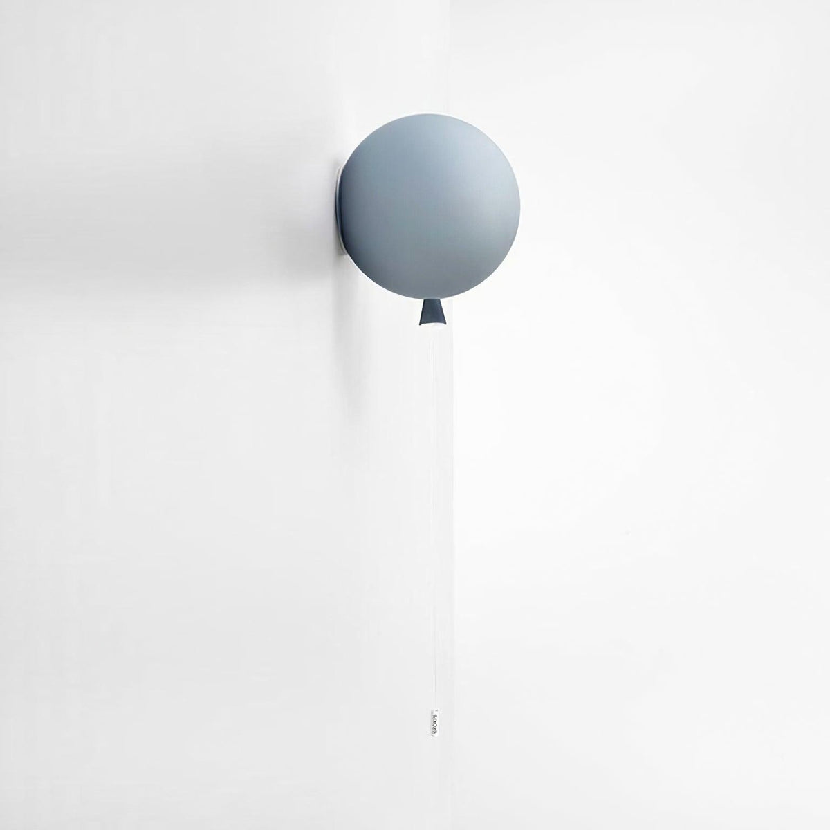 Wall Lamp Modern Balloon Shape with Pull Switch for Kids Room and Living Room