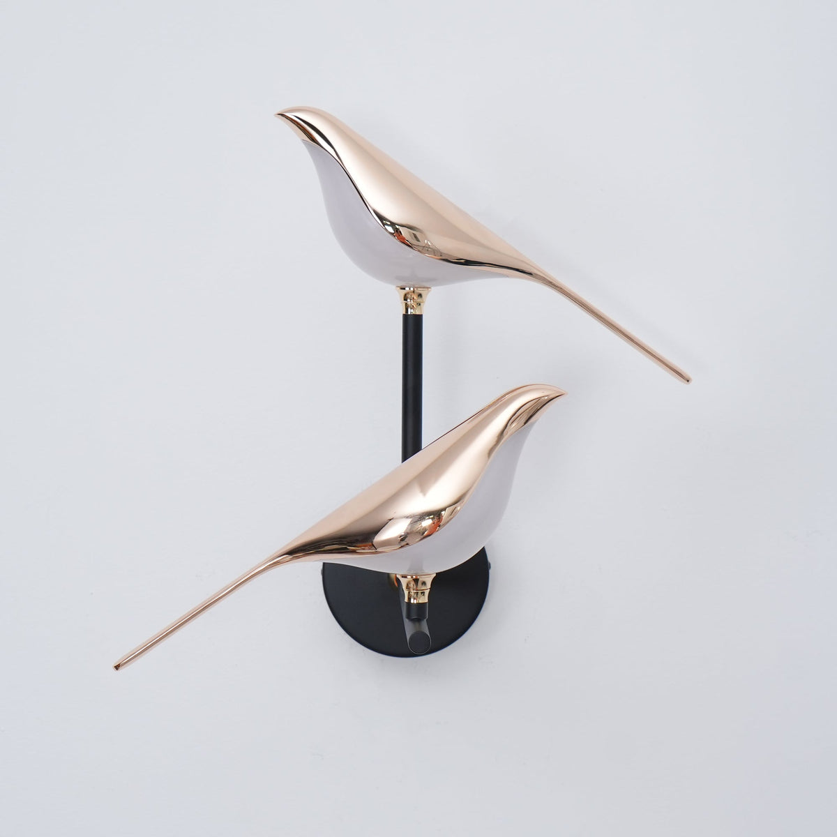 Wall Lamp Modern Bird Shape with Integrated LED and Warm Light