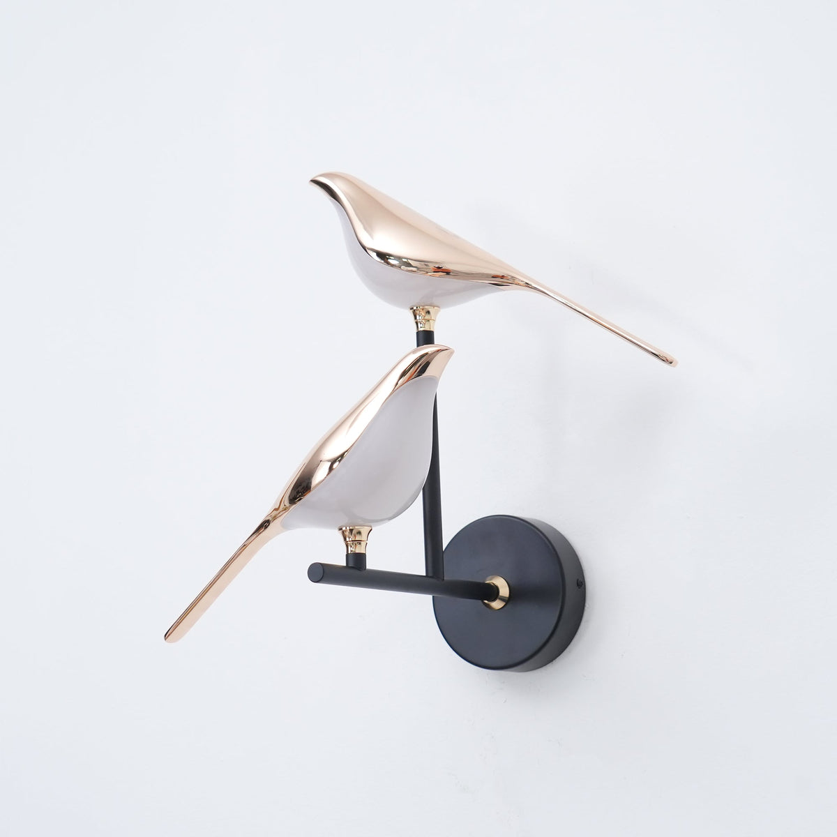 Wall Lamp Modern Bird Shape with Integrated LED and Warm Light