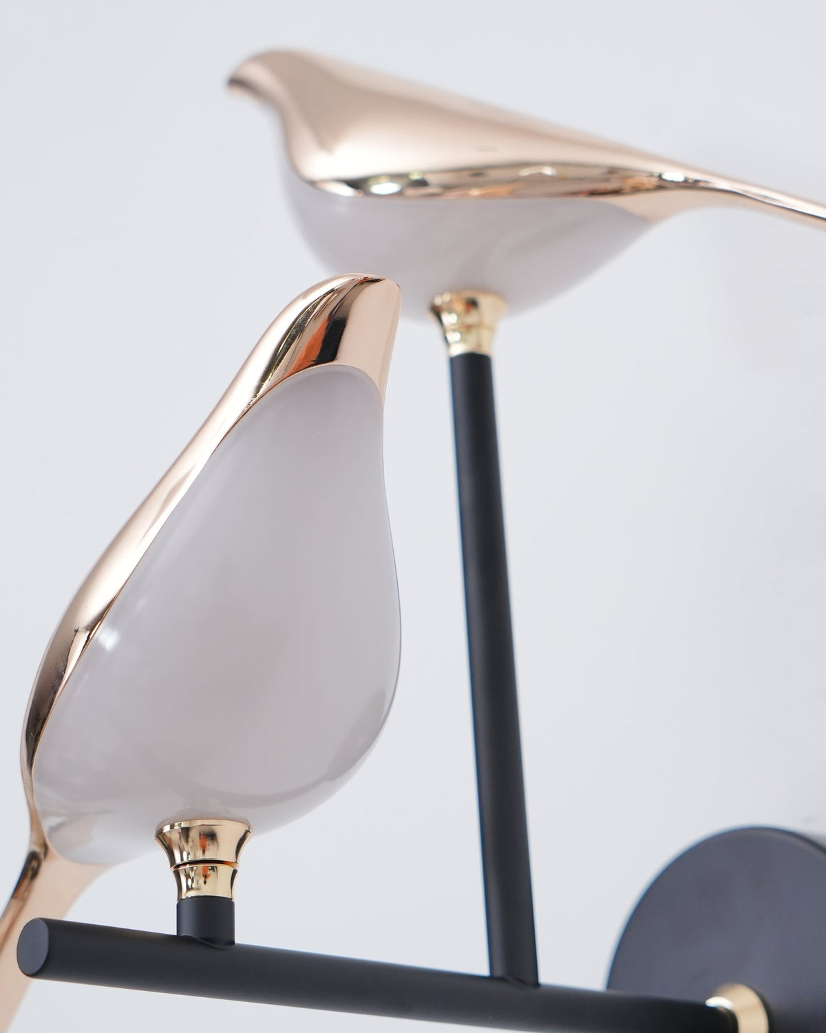 Wall Lamp Modern Bird Shape with Integrated LED and Warm Light