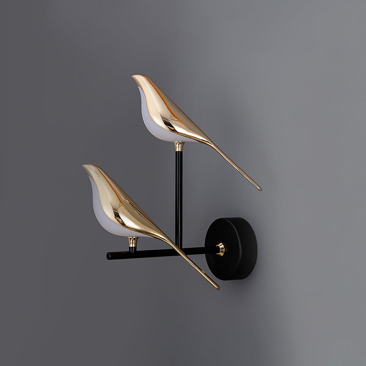 Wall Lamp Modern Bird Shape with Integrated LED and Warm Light