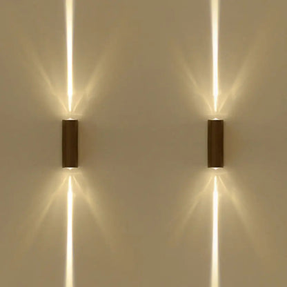 Wall Lamp Modern LED Up and Down Light with Dual Beam Effect