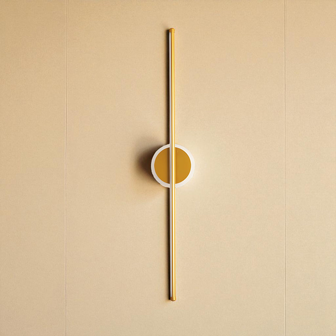 Wall Lamp Modern LED with Round or Square Centre Detail