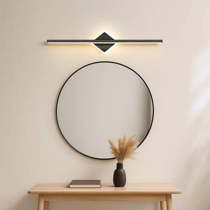Wall Lamp Modern LED with Round or Square Centre Detail