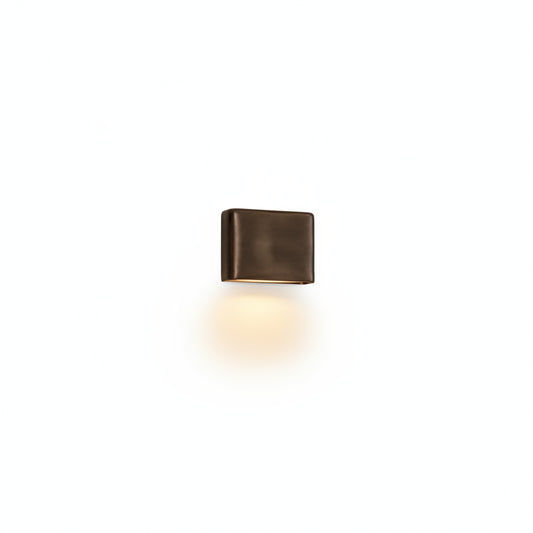 Wall Lamp Modern Sculptural with Up and Down Light Effect for Indoor and Outdoor Use