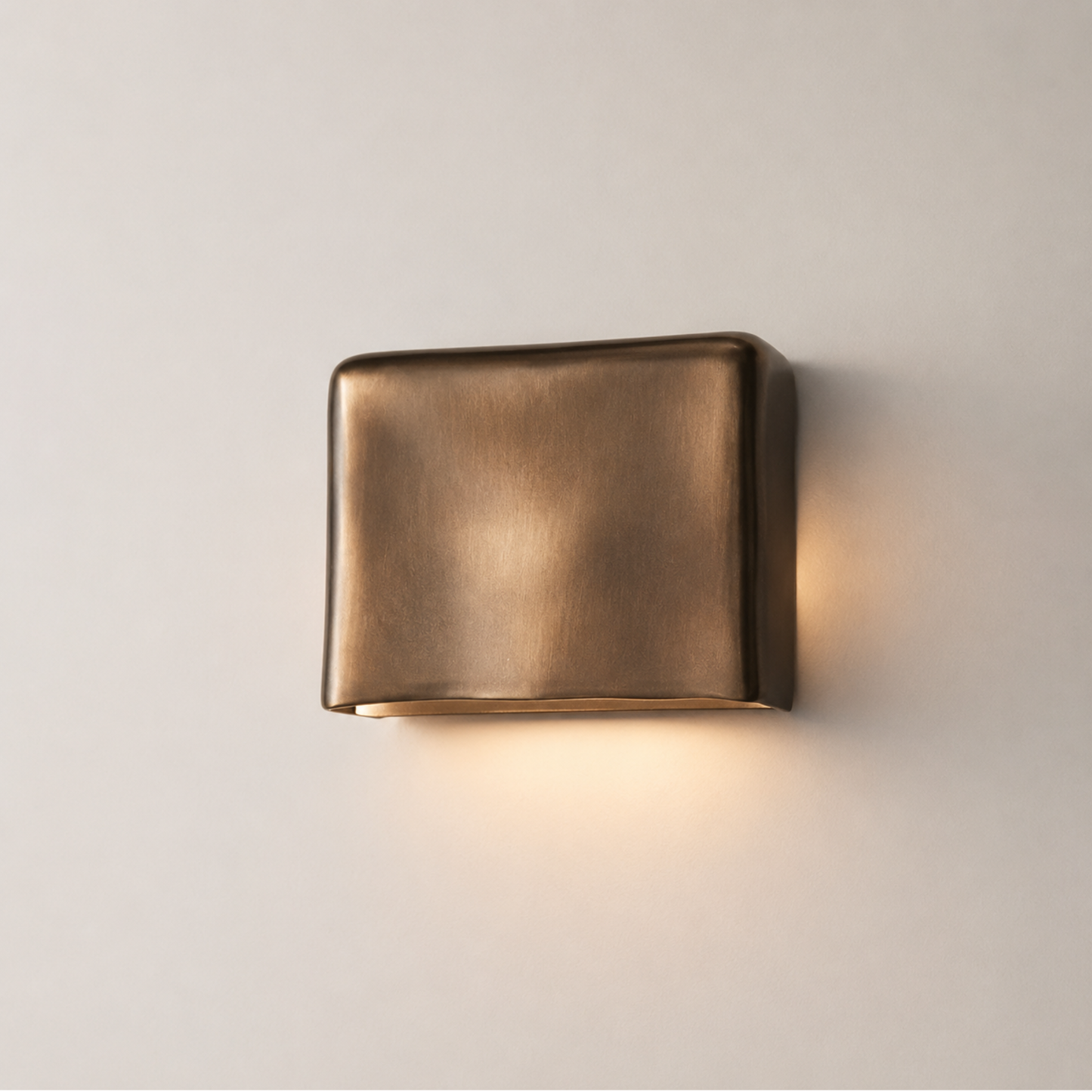 Wall Lamp Modern Sculptural with Up and Down Light Effect for Indoor and Outdoor Use