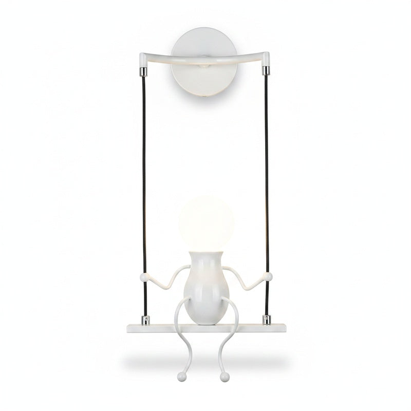 Wall Lamp Modern with Swing Figure and E27 Fitting