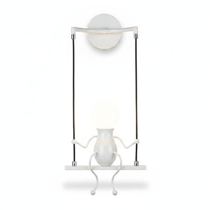 Wall Lamp Modern with Swing Figure and E27 Fitting