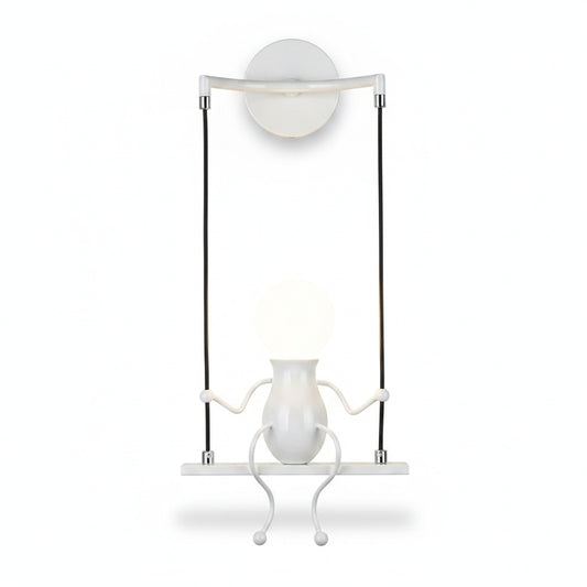 Wall Lamp Modern with Swing Figure and E27 Fitting