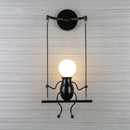 Wall Lamp Modern with Swing Figure and E27 Fitting