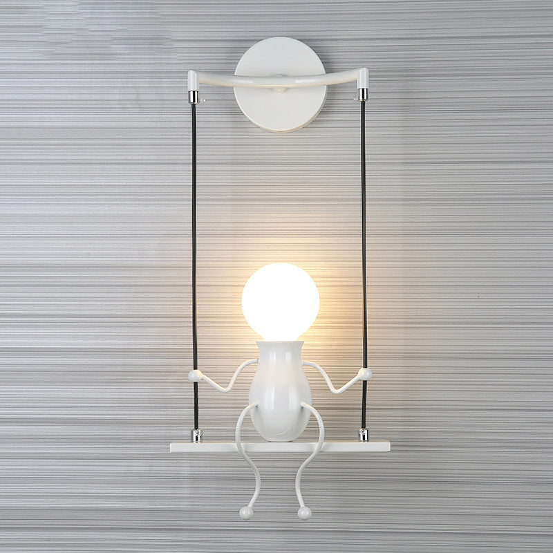 Wall Lamp Modern with Swing Figure and E27 Fitting