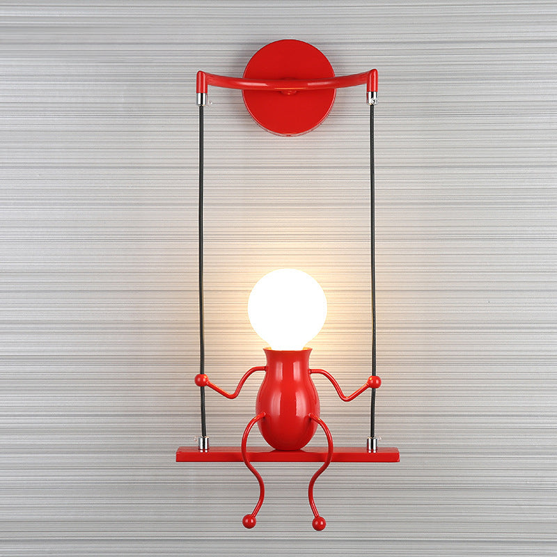 Wall Lamp Modern with Swing Figure and E27 Fitting