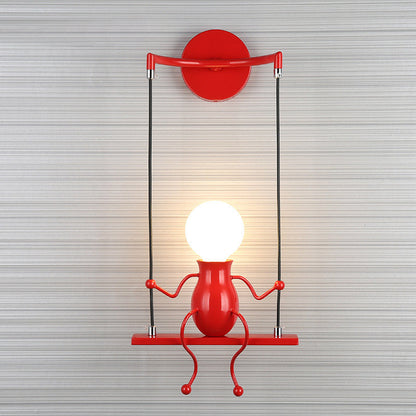 Wall Lamp Modern with Swing Figure and E27 Fitting