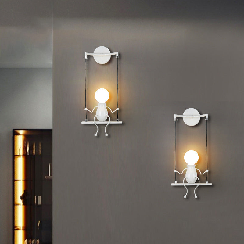 Wall Lamp Modern with Swing Figure and E27 Fitting