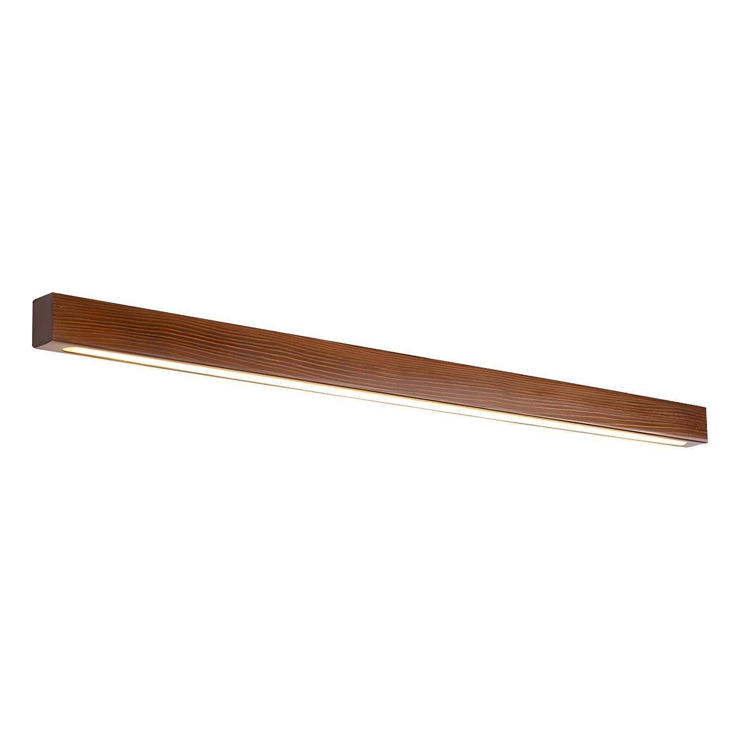 Wall Lamp Scandinavian Linear Wood LED with Integrated Light Strip