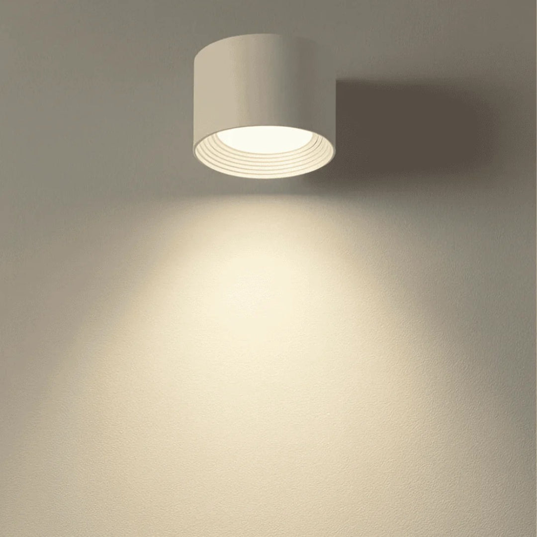 Wall Lamp Scandinavian Style with Rotatable Head and USB-C Rechargeable Battery
