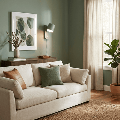 Wall Lamp Scandinavian with Rotatable Cylinder Shade and Plug-In Cord