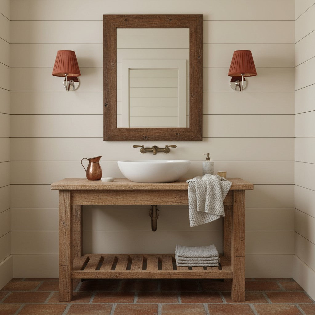 Wall Lamp Traditional with Double Fabric Shade and Curved Arms