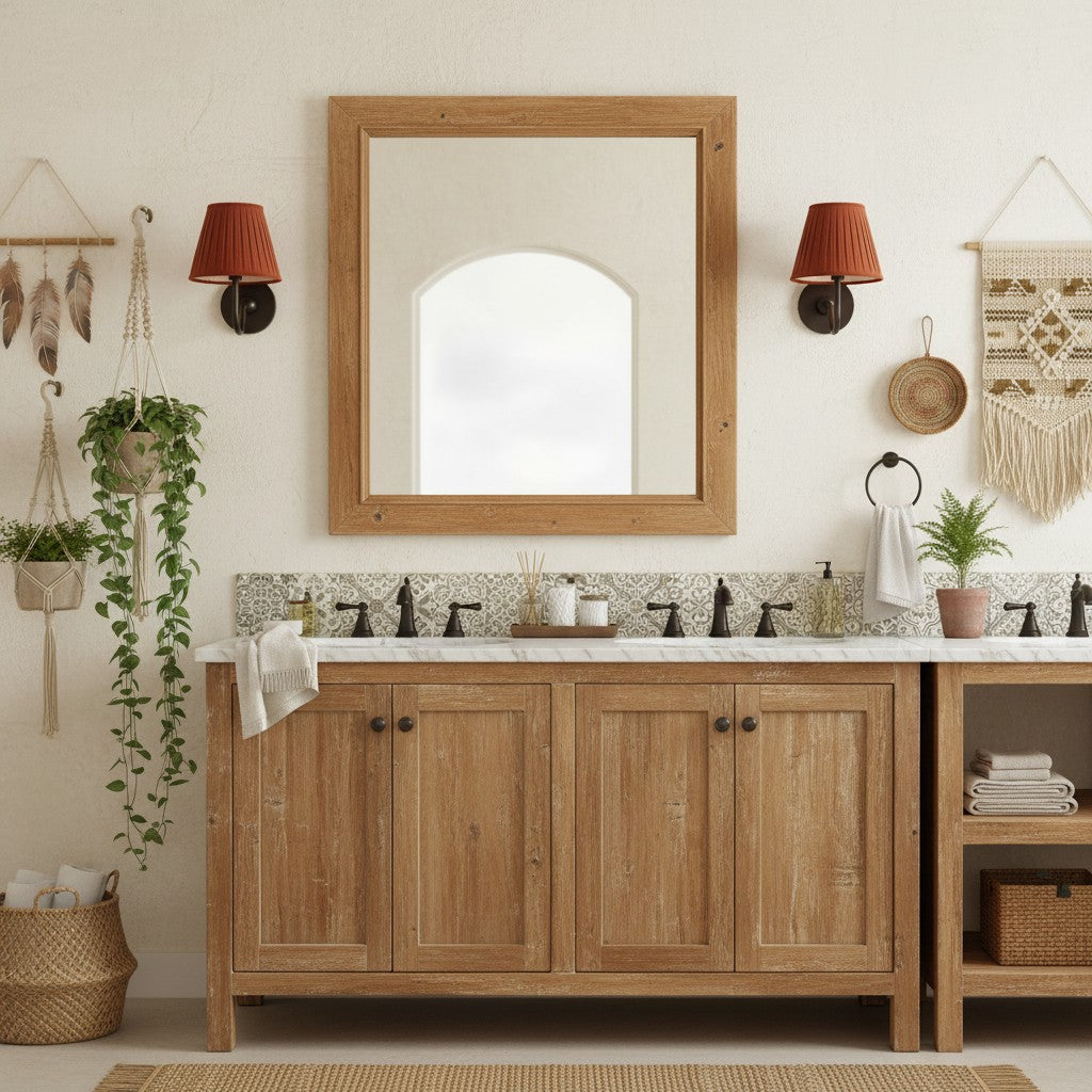 Wall Lamp Traditional with Double Fabric Shade and Curved Arms